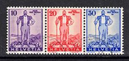 1936, Pro Patria Blockausschnitt Z24A ʘ