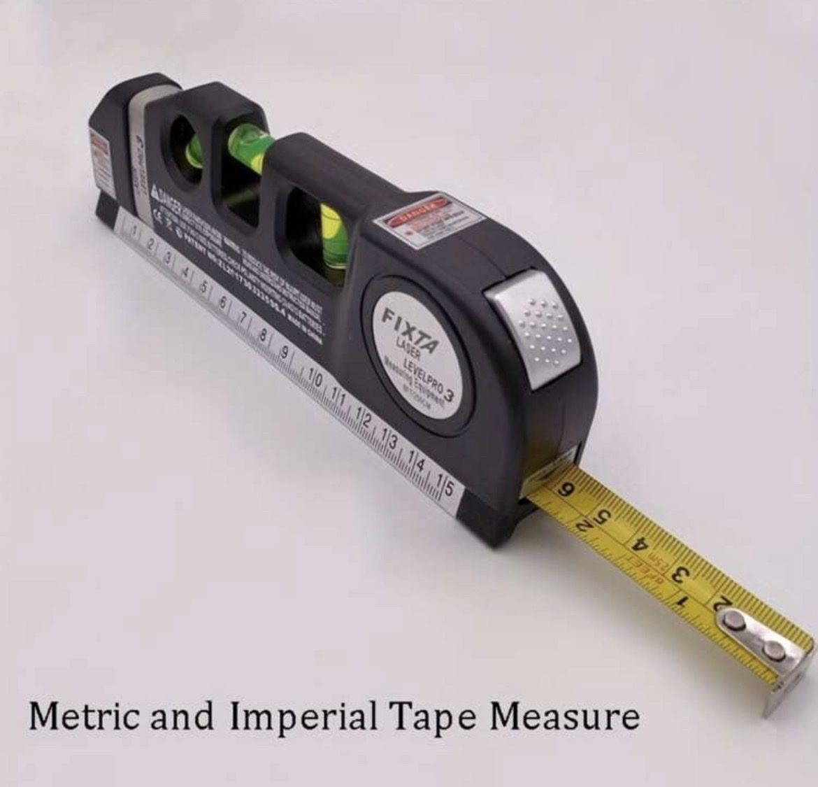 Mesurer: Multifunktion Laser-Wasserwaage mit Messband. – Neuf avec emballage d'origine à Emmenbrücke par ShopDirect 2