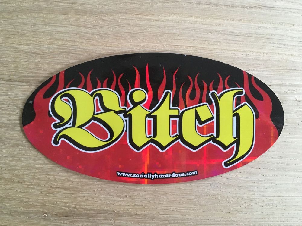Sticker BITCH (Neu und originalverpackt) in Turtmann für CHF 4 – mit ...