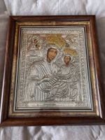 Original Ikone Griechenland Silber 999 + Gold