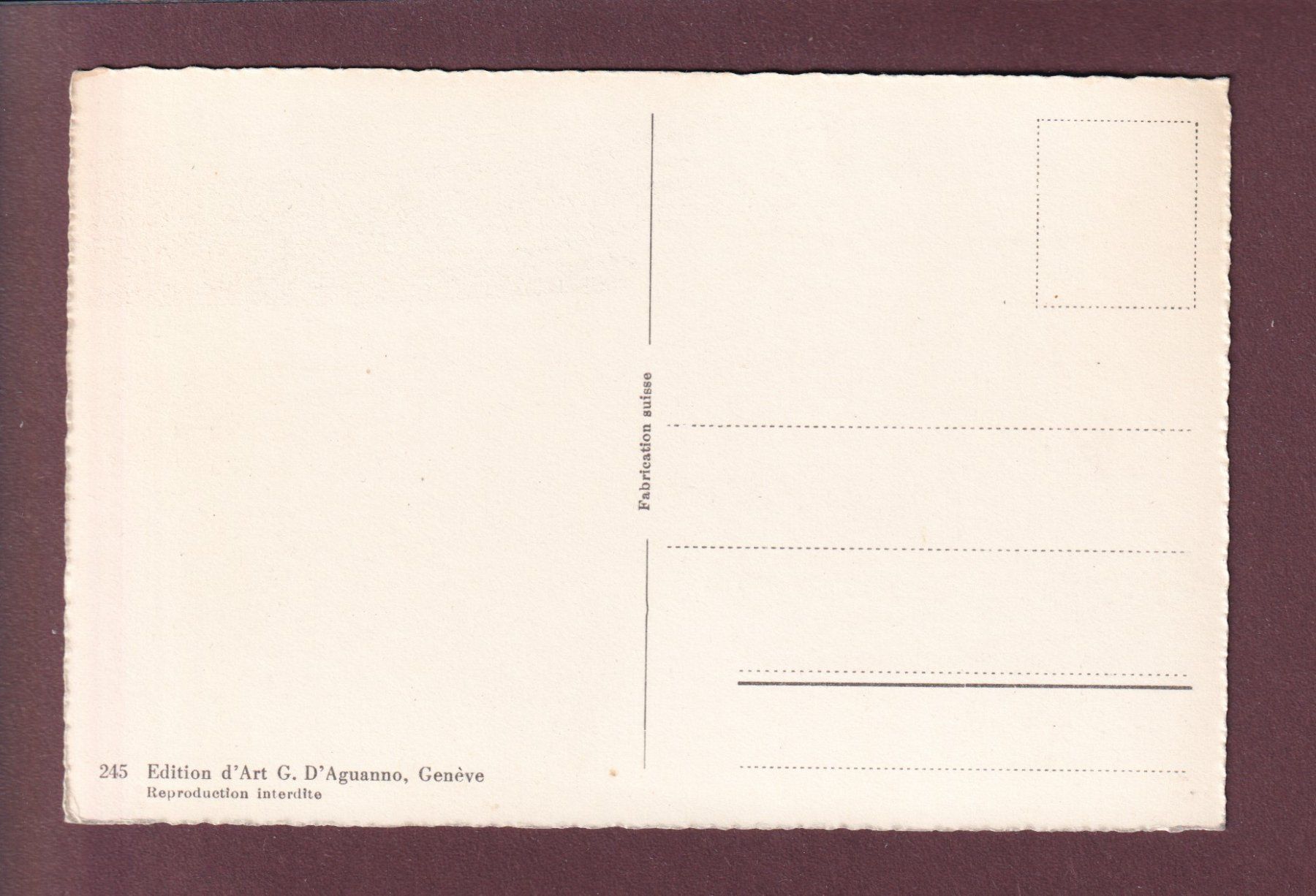 Cartoline postali: GENEVE - Parc Mon Repos – Usato da Pully venduto da nicecards 1