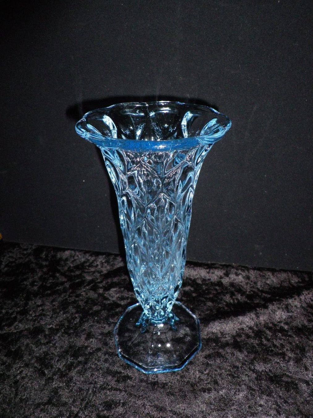 Vasi & Recipienti: Blaue Vase aus den 70ern – Usato da Reinach BL venduto da Annodomini 2