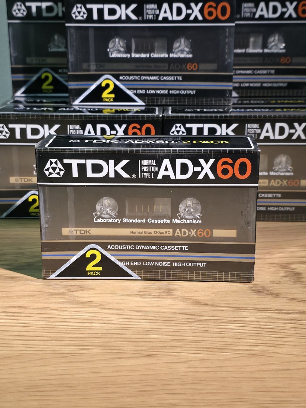 Cassettes audio: TDK AD-X60 - 2 PACK - Normal Position - TYPE I - NOS – Neuf avec emballage d'origine à Dietlikon par litisop