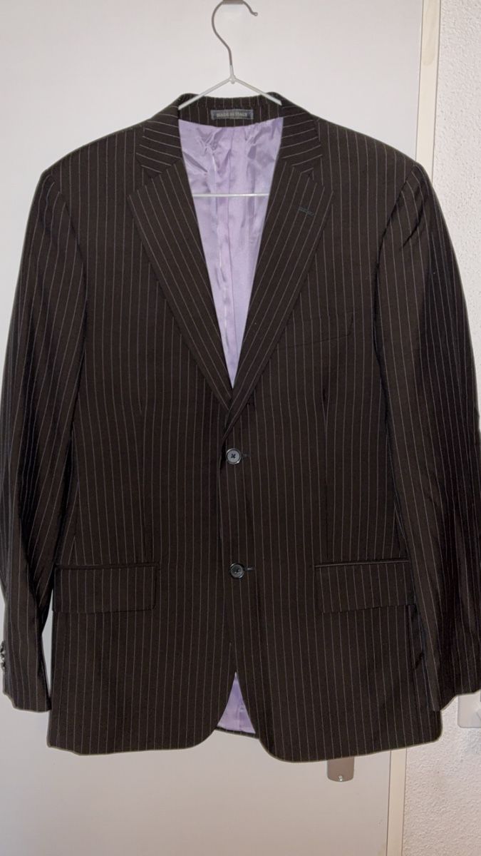 Completi: Costume 2 pièces rayé marron taille 48 – Nuovo (secondo la descrizione) da Semsales venduto da eme_gf9j