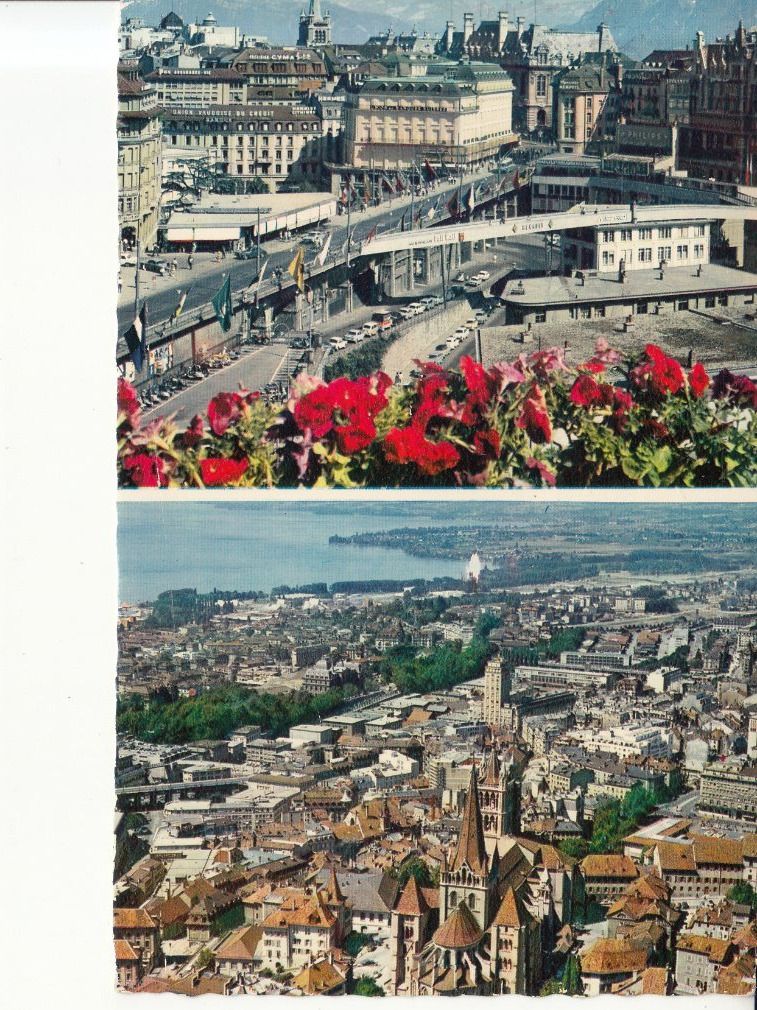 Cartoline postali: Lausanne 1968 – Usato da Bürglen TG venduto da StampGraf