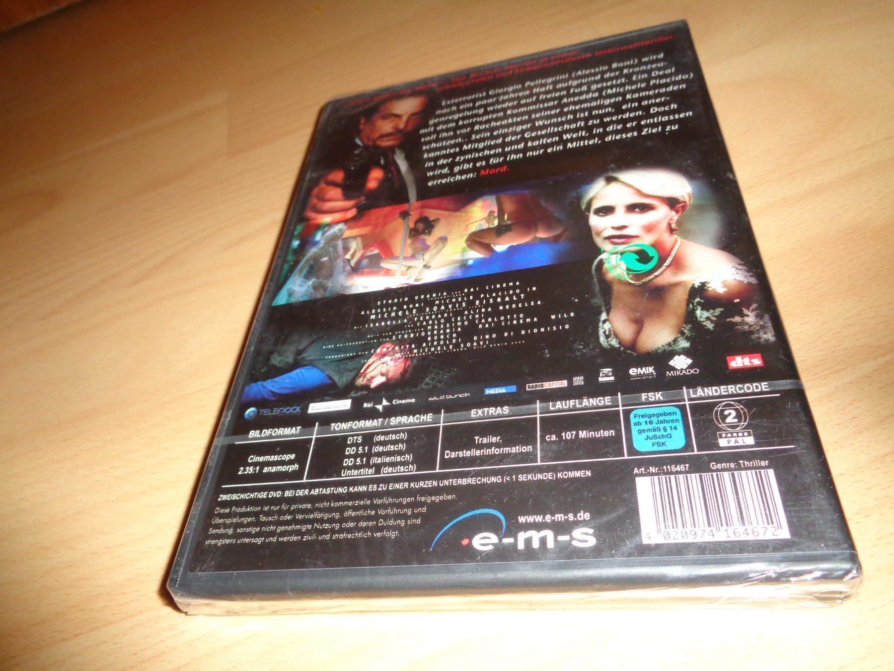 Alle DVDs: Eiskalt - Arrivederci Amore, Ciao DVD NEUWARE – Neu und originalverpackt aus Olten von Disc-Verkauf 1