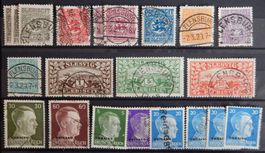 Deutschland Schlesvig und Ander Lot mit guten Werten um 1920