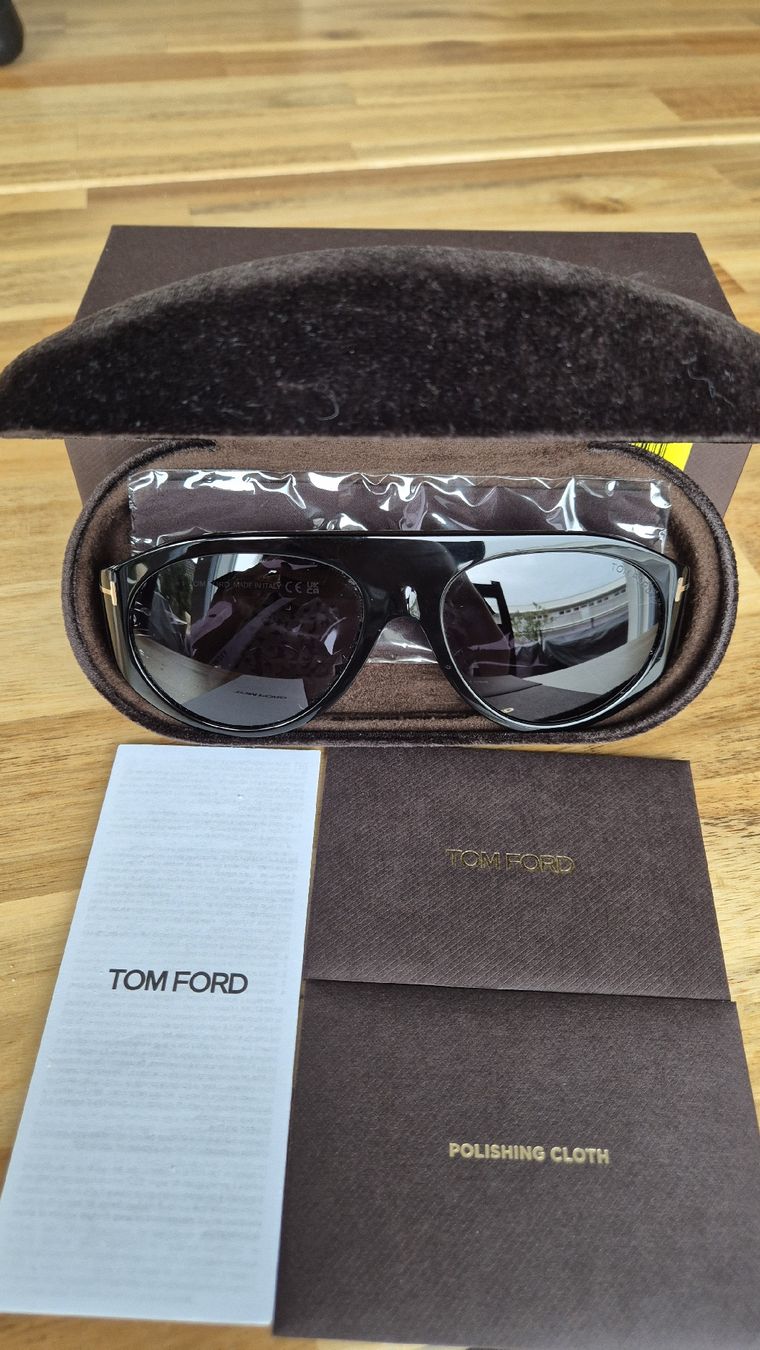 Tom Ford Occhiali & Lenti: Tom Ford Rex 02 Sonnenbrille – Usato da Romanshorn venduto da Eleony 2