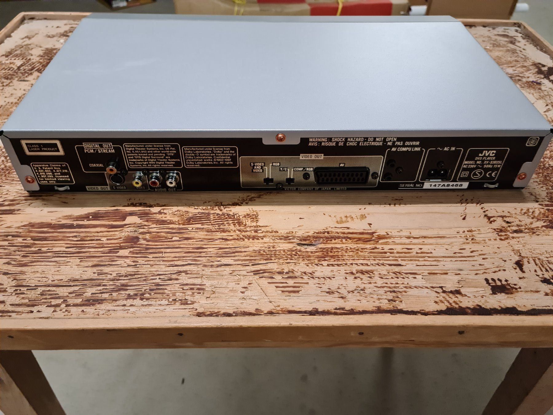 JVC Lettore multimediale & Streamer: JVC DVD Player XV-S302 – Usato da Weite venduto da FTW-AG 1