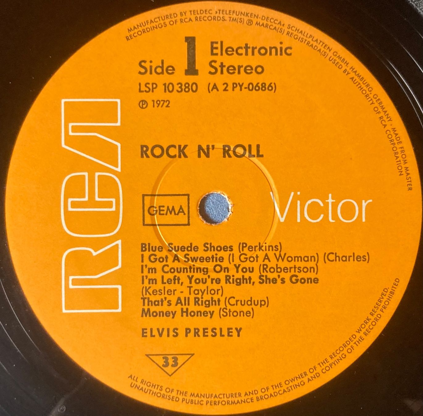 Dischi in vinile: ELVIS PRESLEY - ROCK'N ROLL – Usato da Poliez-Pittet venduto da Newtown-Records 3