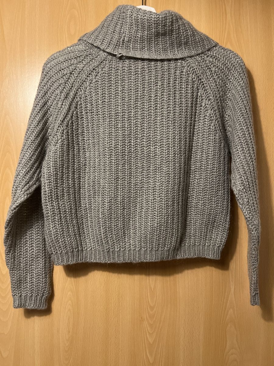 Pullover & Sweatshirts: Grauer Strickpullover, Rollkragen – Neu (gemäss Beschreibung) aus Brugg AG von NathalieN 1