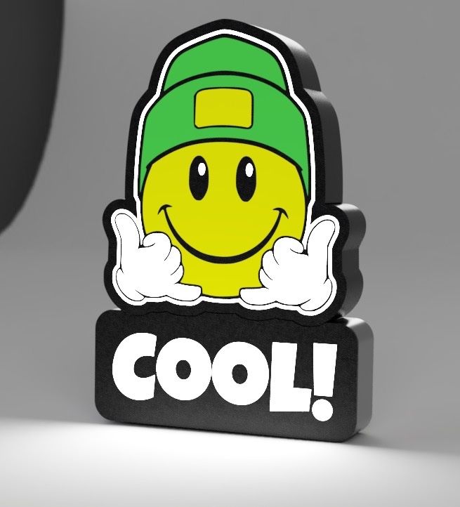 Lampade: COOL Themed Light Lightbox LED Customizable Name – Nuovo (secondo la descrizione) da Vicques venduto da PAMB3D 1