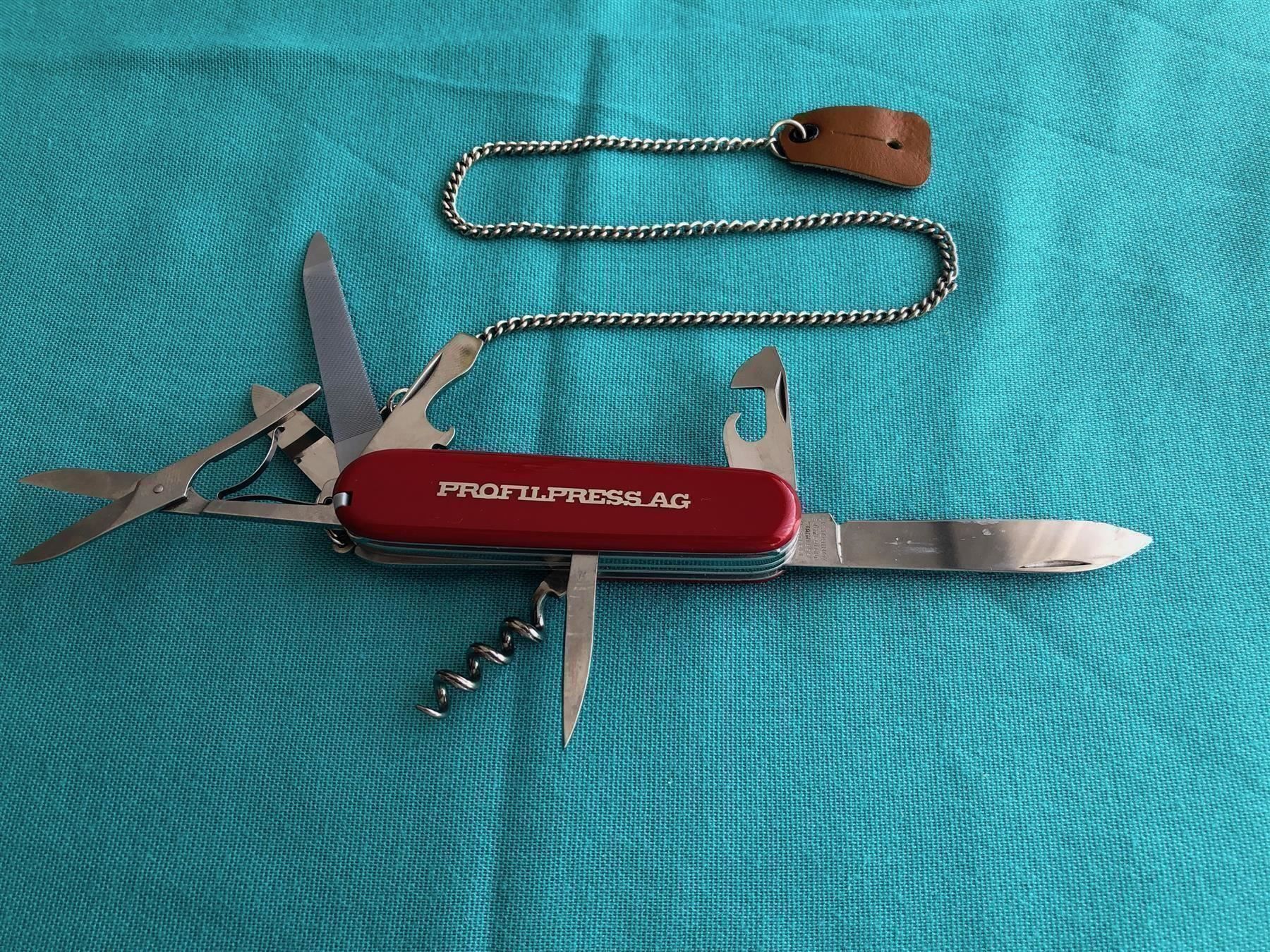 Coltelli tascabile: Schweizer VICTORINOX Armee Messer, Kette – Usato da Steinhausen venduto da Super05 3