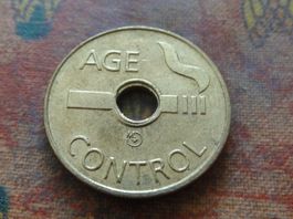 Jeton  "  AGE  CONTROL "   (I)