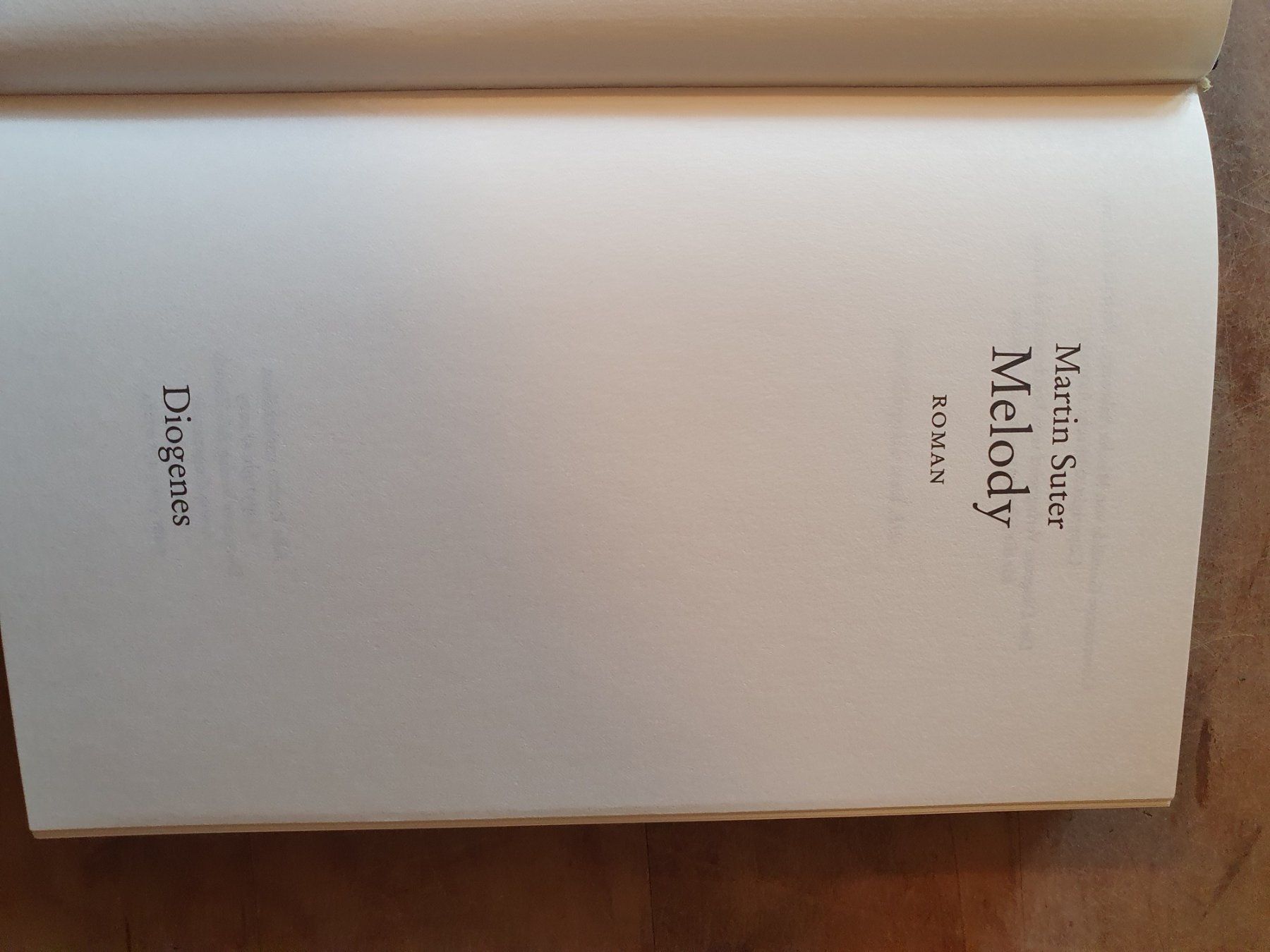 Libri: Melody Martin Suter Diogenes – Usato da Zürich venduto da loosebone 2