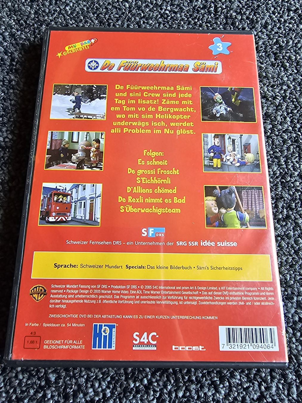Tutti i DVDs: De Feuerwehr-Sämi (21015) – Usato da Ruswil venduto da jan_bxl5 1