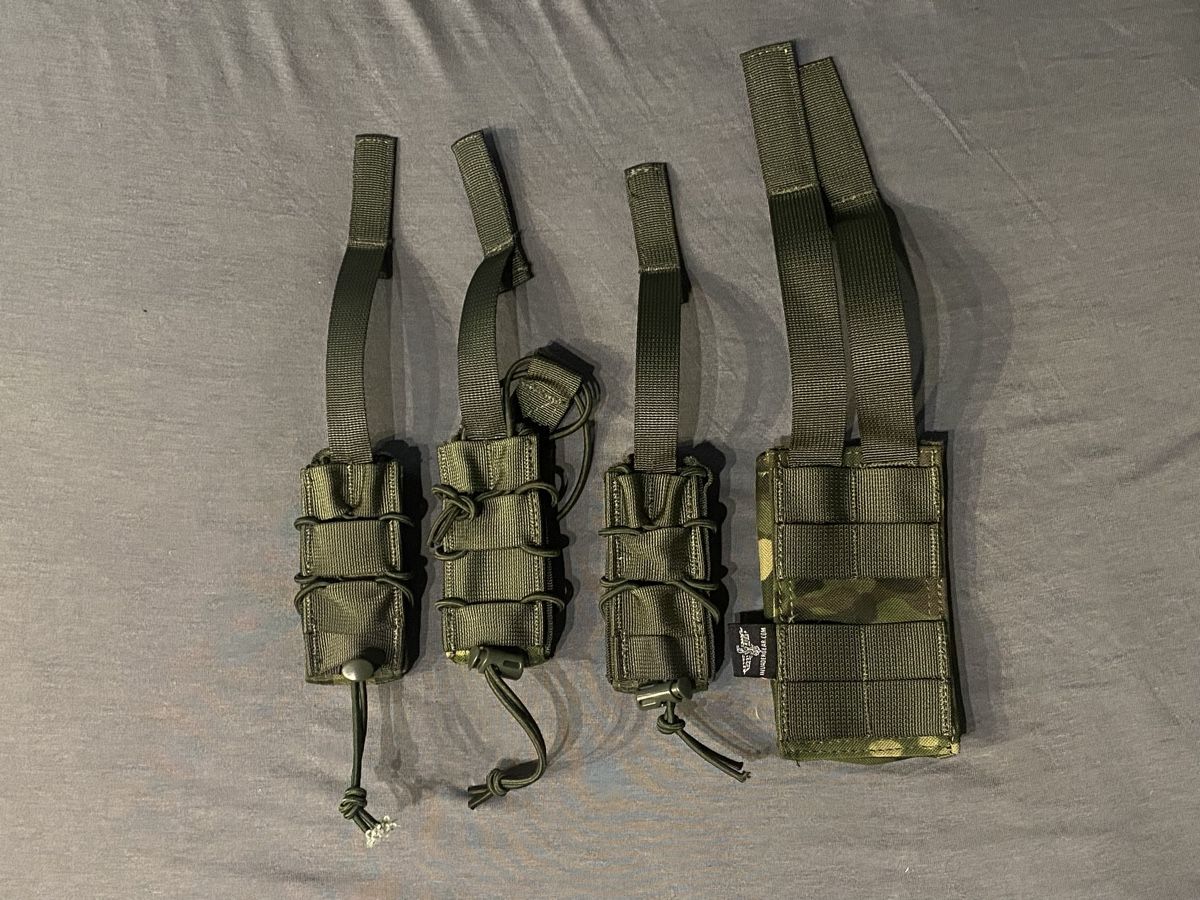 Uniformi: Airsoft Multicam Tropic Invadergear pouches – Usato da Safenwil venduto da _e_99_ 1