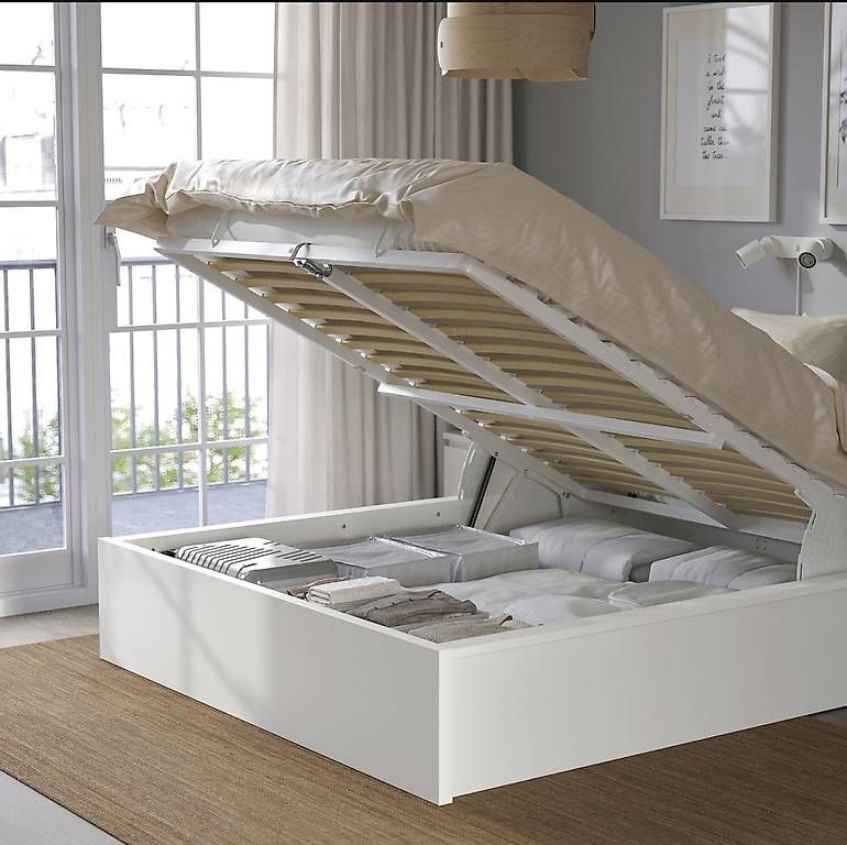 Ikea Letti: Bett MALM 140x200cm – Usato da Wettingen venduto da giulia89 1
