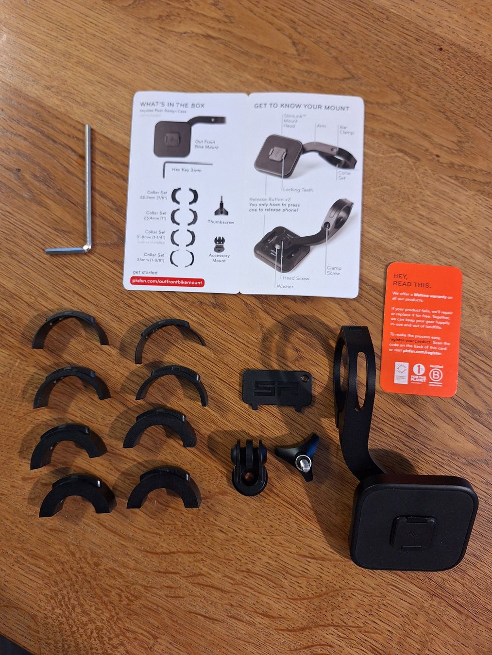 Fahrradhalterungen: Peak Design Out Front Bike Mount – Neu (gemäss Beschreibung) aus Stettlen von Hubius
