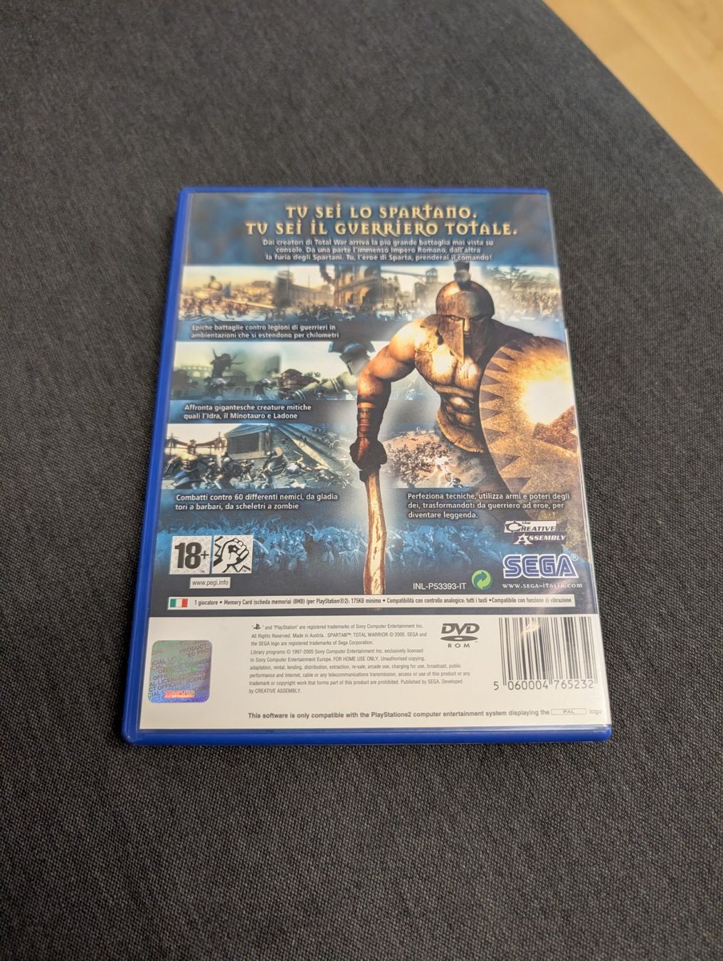 Spiele: Spartan total warrior Sony playstation 2 – Gebraucht aus Giubiasco von Ticinerd 1