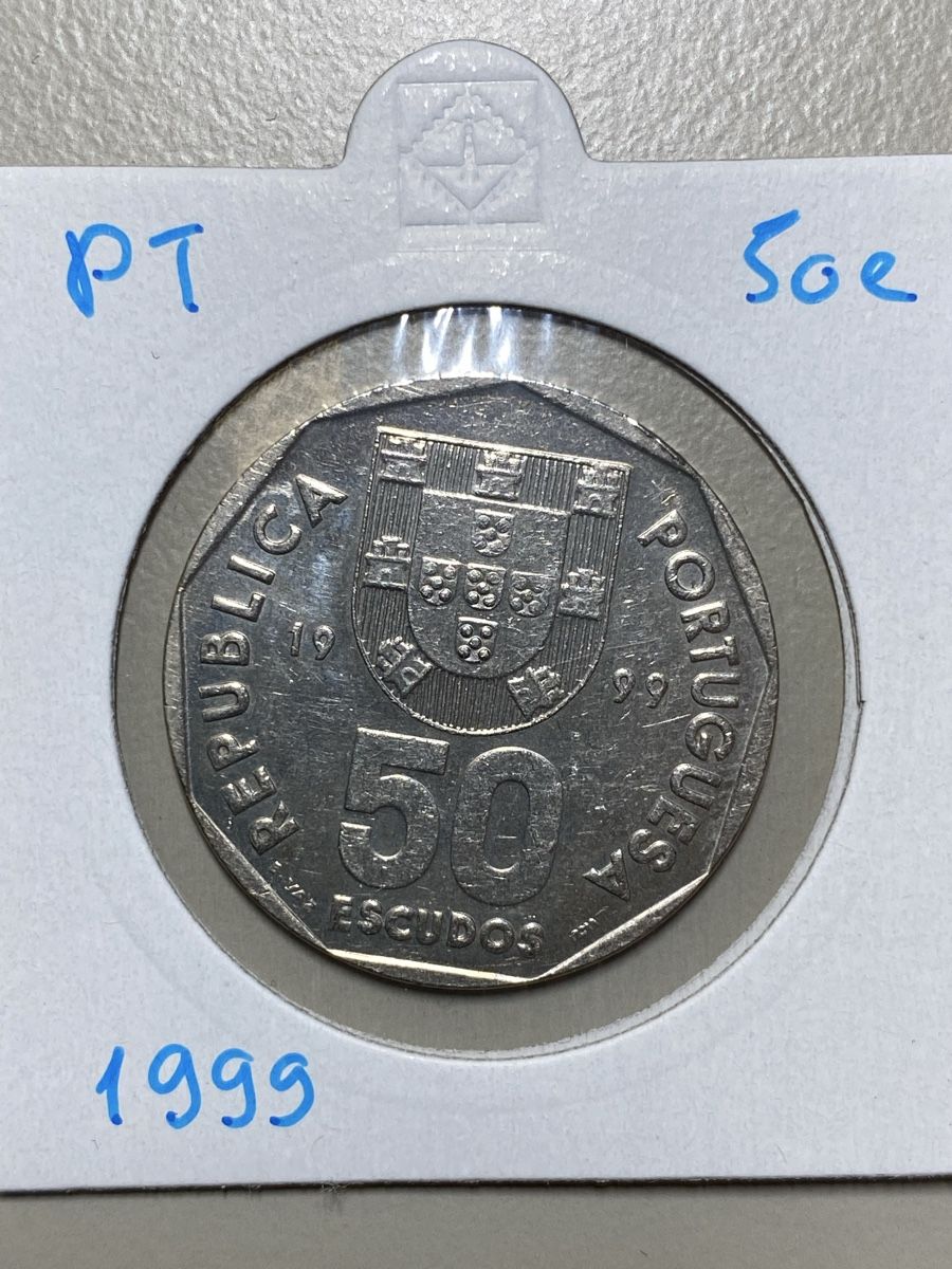 Tutti le monete: Portugal - 50 escudos - 1999 – Usato da Payerne venduto da Mike1682