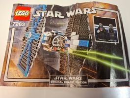Lego 7263 Star Wars TIE Fighter mit Light-up Vader!