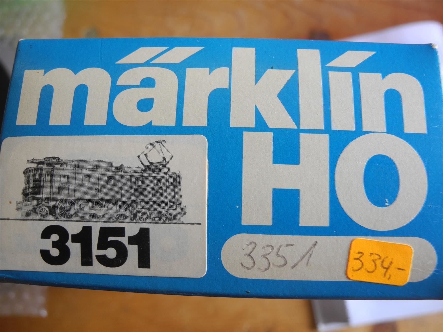Märklin Modellini di ferrovie: Märklin 3151 SBB 10460, Nr. f44 – Nuovo e nell'imballaggio originale da Kottwil venduto da Crazyrolf 5
