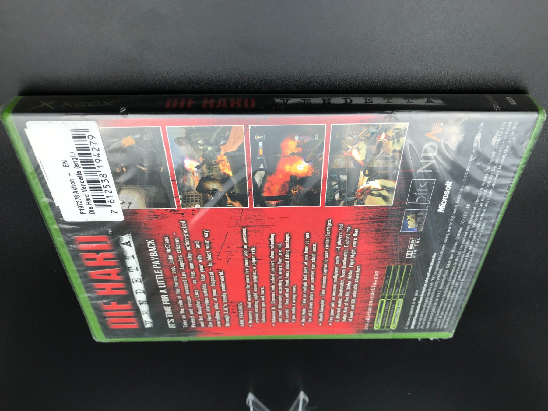 Microsoft Giochi: Die Hard Vendetta Xbox Sealed EN/UK – Nuovo e nell'imballaggio originale da Hagendorn venduto da Pokecollectorch 7