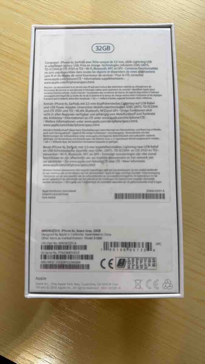 Apple Telefoni cellulari / Smartphones: Apple iPhone 6s 32GB Space Grau Smartphone – Usato da Brunnen venduto da Gwertsch 4