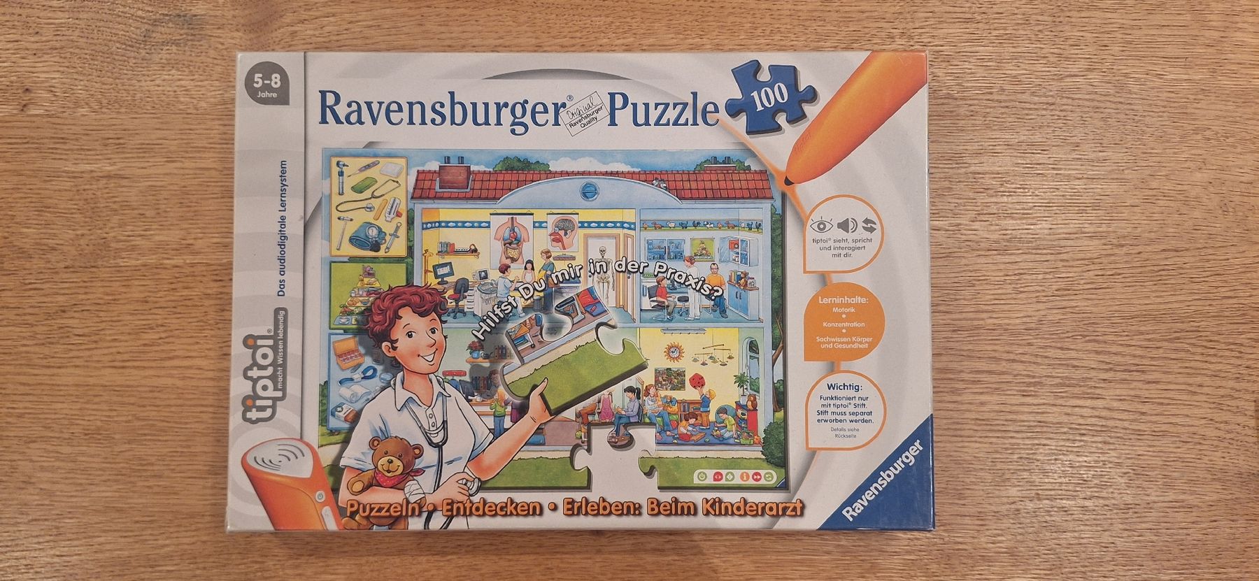 Tiptoi Puzzle: Tip Toi Puzzle, beim Kinderarzt – Usato da Gränichen venduto da Blt5