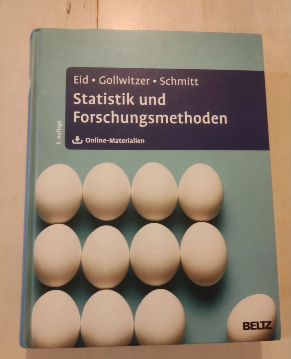 Libri: Statistik und Forschungsmethoden /Beliz – Nuovo (secondo la descrizione) da Niederuzwil venduto da Ophelia_Brun