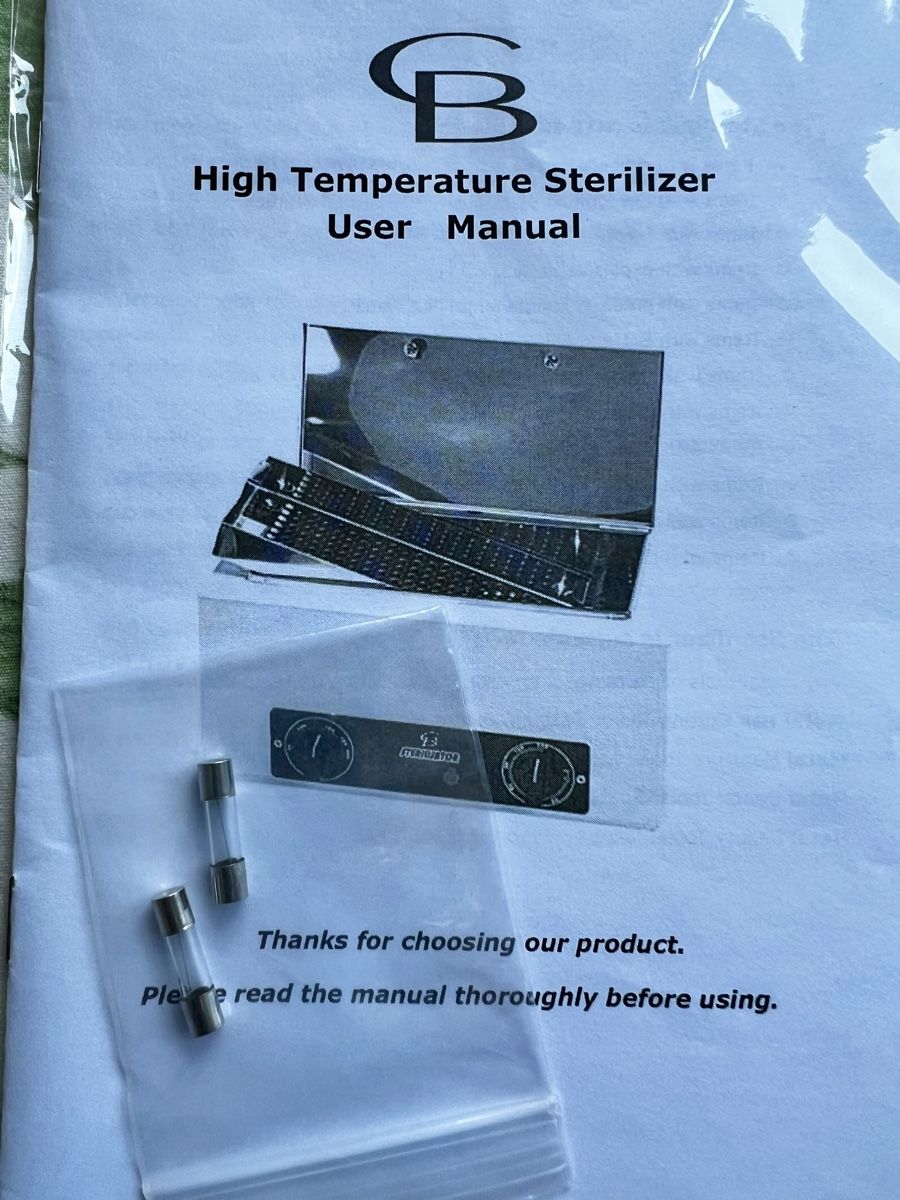 Pasti del neonato: HIGH TEMPERATURE STERILIZER – Nuovo e nell'imballaggio originale da Basel venduto da MarhiAliss68 8