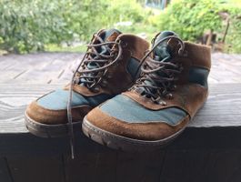 ZAQQ  HIQE Mid Brown Green Waterproof Barfusschuhe in 40