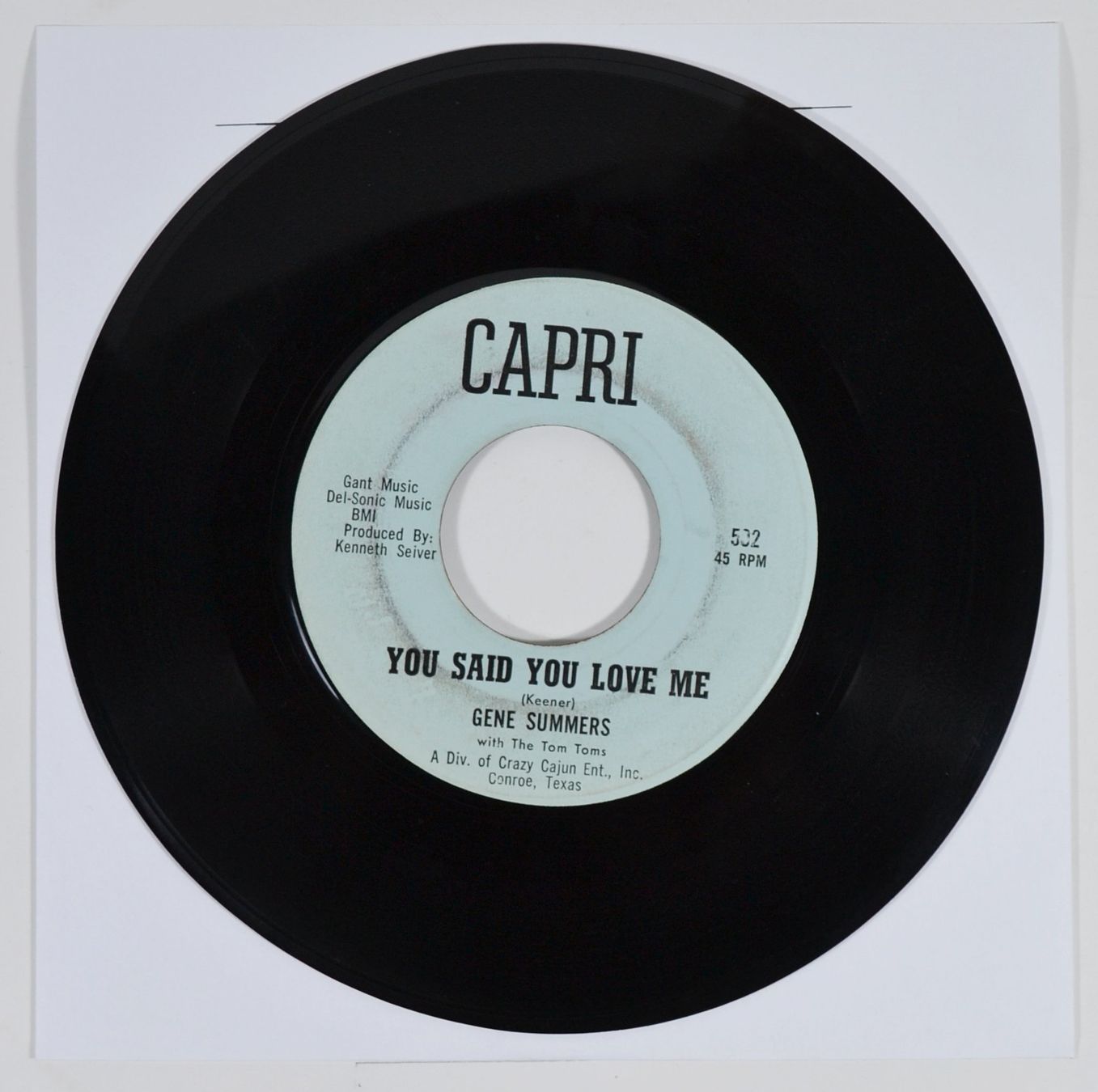 Dischi in vinile: Single: GENE SUMMERS with the Tom Toms  - Blue Diamond – Nuovo (secondo la descrizione) da Frenkendorf venduto da Yard-Sale-2000 1