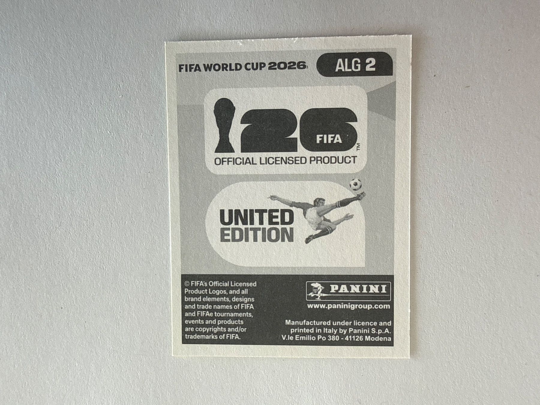 Panini Sammelbilder & Trading cards: Guendouz ALG2 - Panini CH Edition WM 2026 – Neu (gemäss Beschreibung) aus Grenchen von nicus_aveiro 1