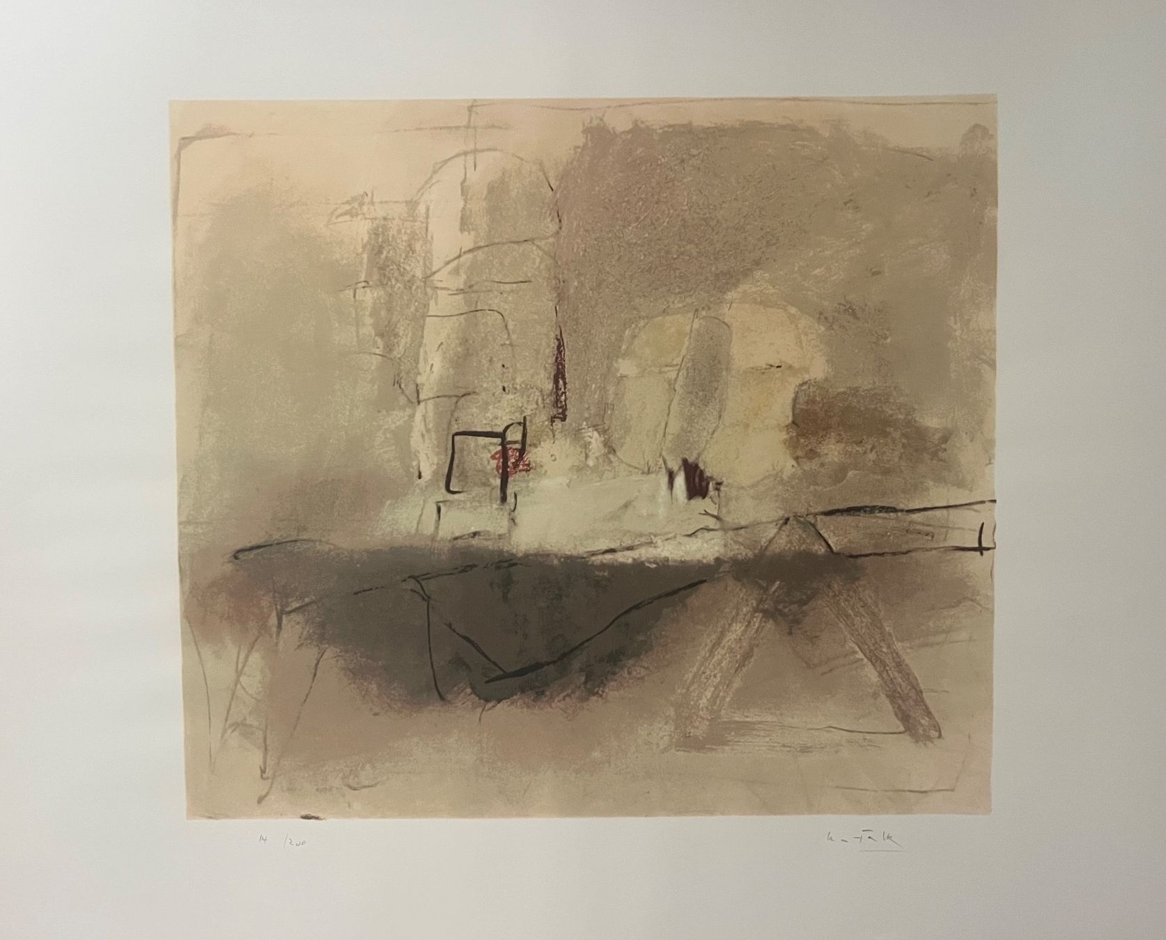 Grafica & Litografie: Falk Hans, handsigniert und nummeriert – Usato da Rain venduto da Pic-Ass