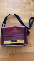 Tasche FREITAG bordeaux gelb guter Zustand