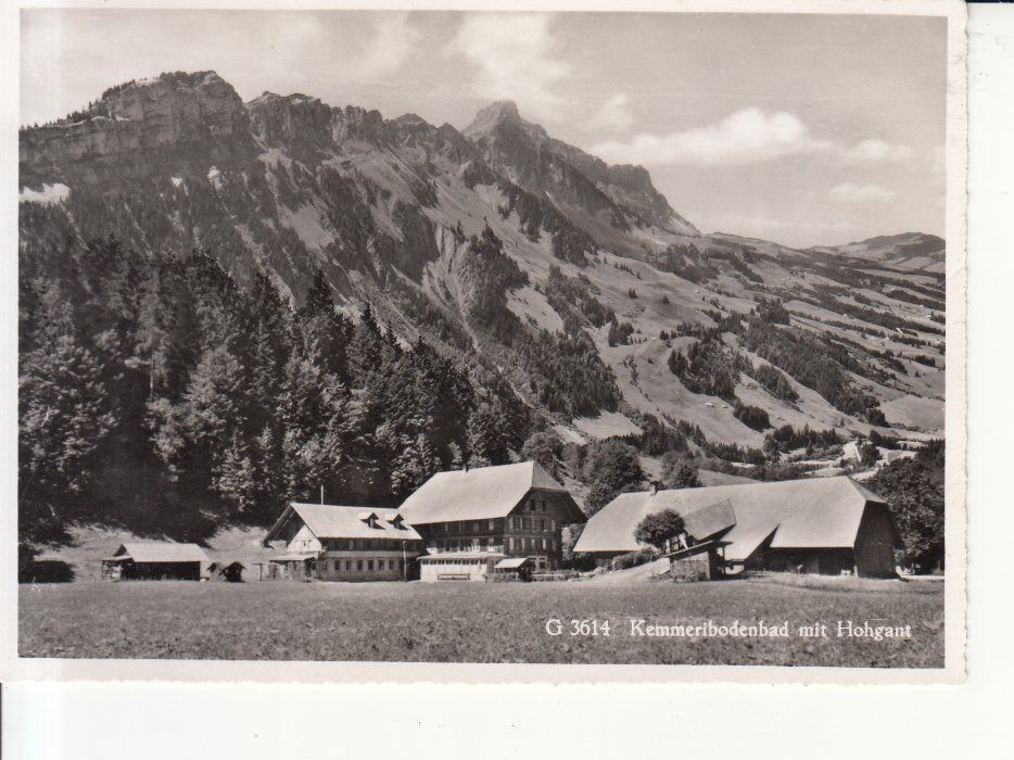 Cartoline postali: Kemmeribodenbad 1952 – Usato da Bürglen TG venduto da StampGraf