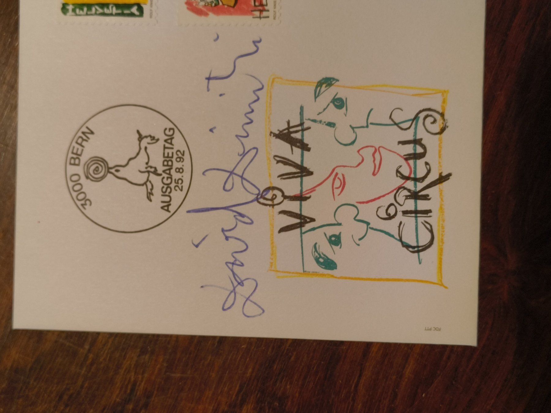 Autogramme: Dimitri Viva Circus Erstagsbrief signiert – Neu (gemäss Beschreibung) aus stettlen von VintageBern_ch 1