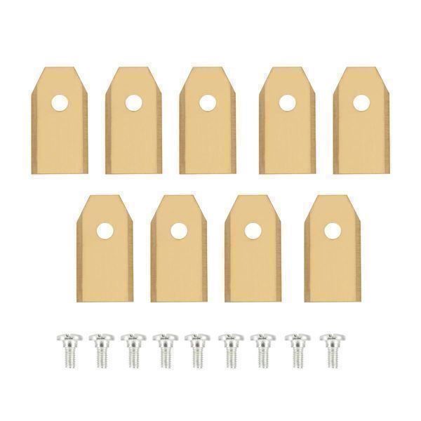 Coltelli: 9pcs Titan Messer Klingen Rasenmaeher – Nuovo (secondo la descrizione) da Thun venduto da nuonuo