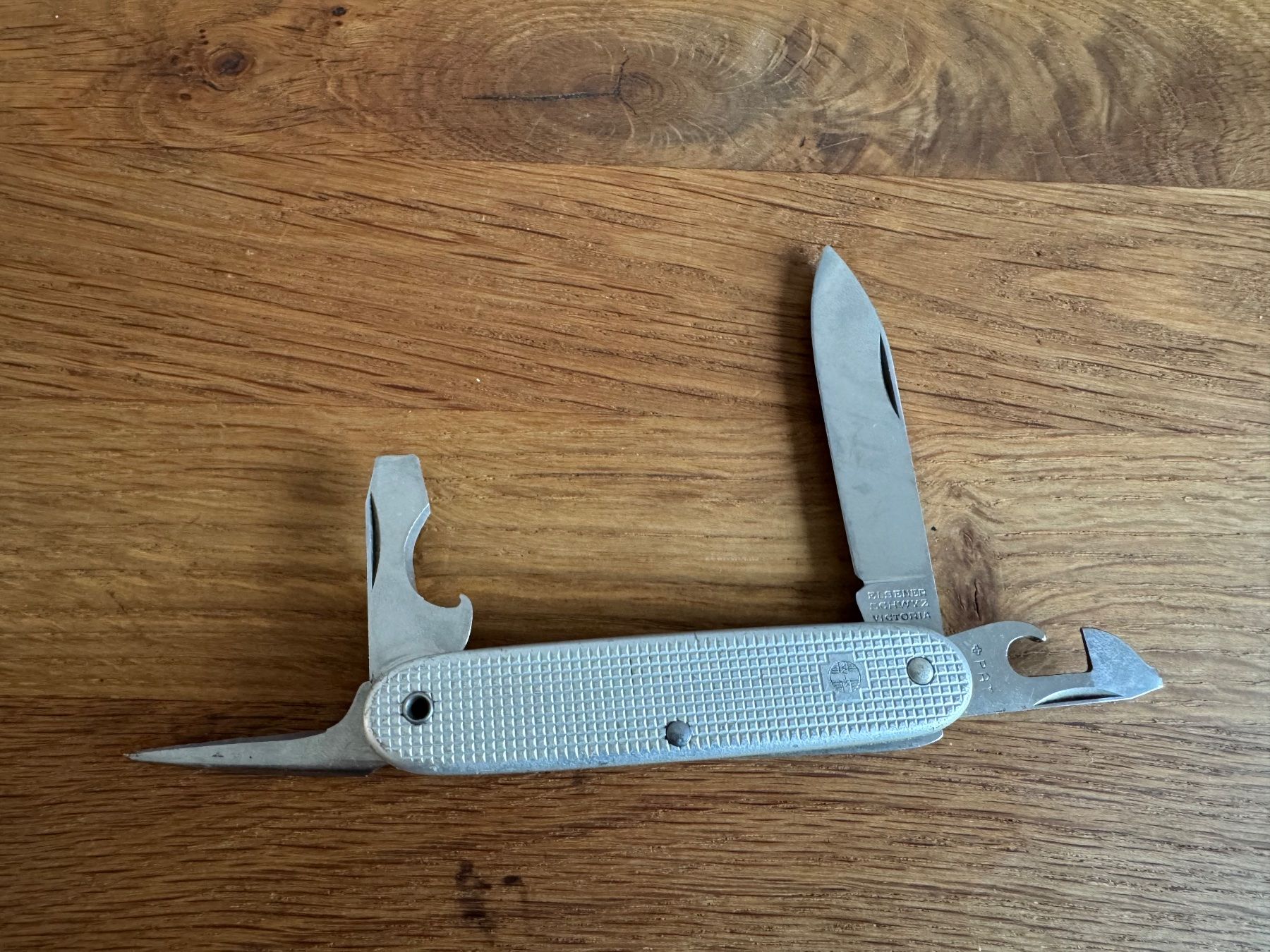 Schweizer Armee Coltelli tascabile: Elsener 65 Alu Schweizer Sackmesser Taschenmesser – Usato da Frauenfeld venduto da max11116 4