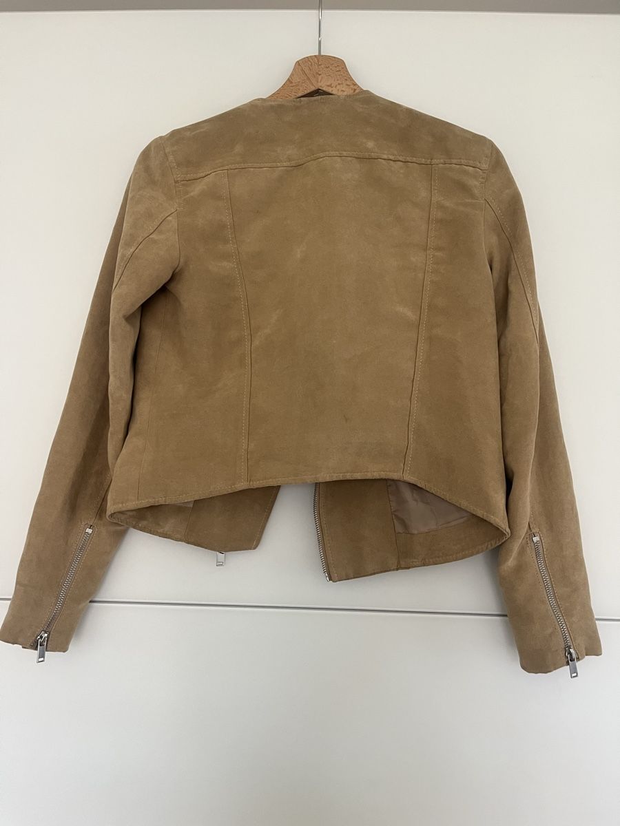 H&M Giacche: Jacke in Wildlederoptik Beige H&M, Gr. 36 – Usato da Winterthur venduto da nstau 1
