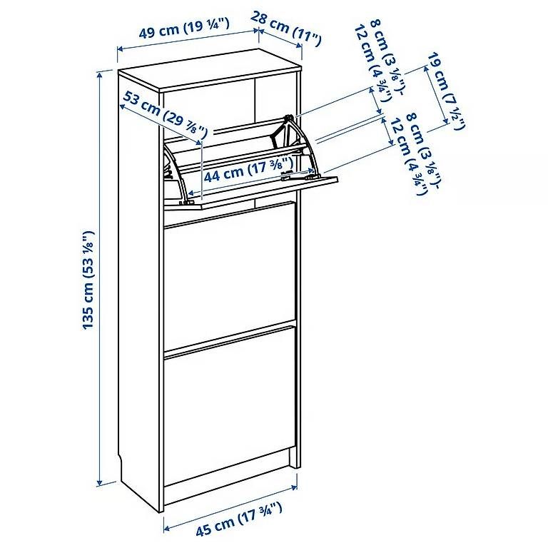 Schränke: Schuhschrank IKEA – Gebraucht aus Sempach von Metallady86 2
