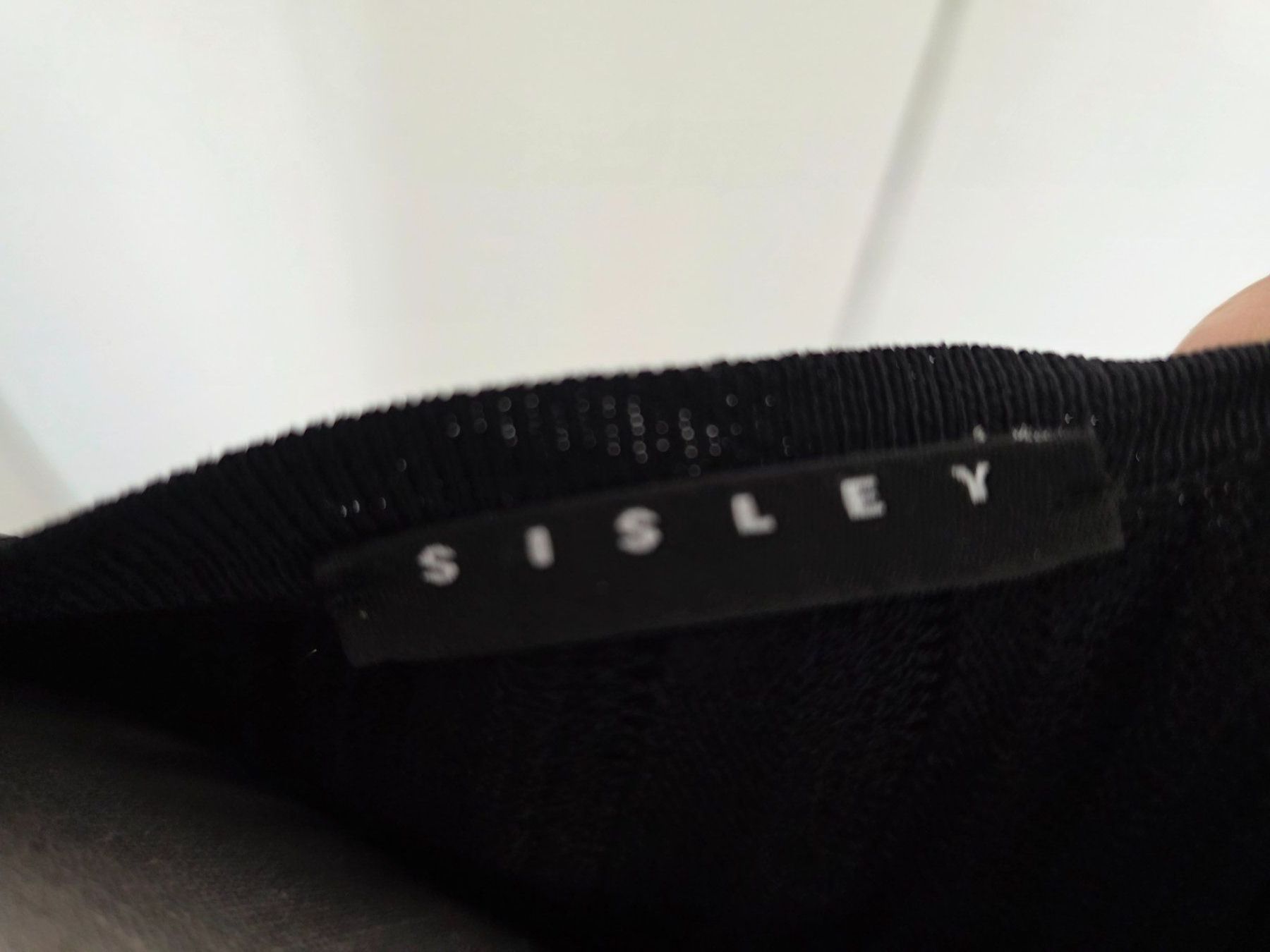 Sisley Vestiti: Robe noir en maille Sisley, T. L – Usato da Marly venduto da Barbarajane 4