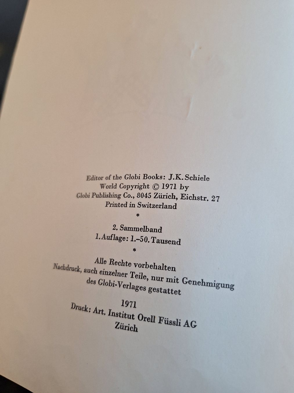 Fumetti: Globi, so ein Lausbub, 1. Auflage, 2 Bemalungen – Usato da Schaffhausen venduto da RicardoSchaffhausen 2