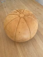Medizinball/Meditationskissen vintage braun