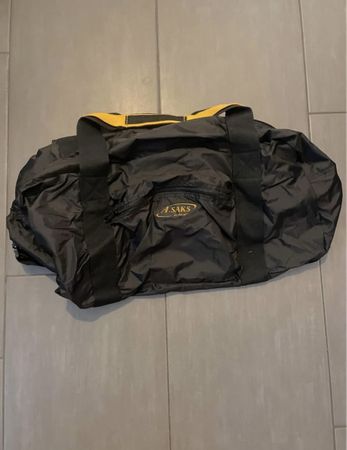 Sac de voyage A.SAKS noir pliable excellent état