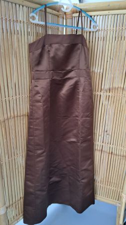 Schönes, schokoladenbraunes Kleid, Gr. 42 -  Top Zustand!