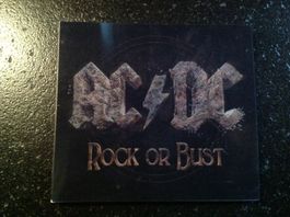 CD AC-DC - Rock or Bust / cover animée