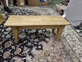 Antikes Holzbänkli tief 75cm x 26cm x 31cm 